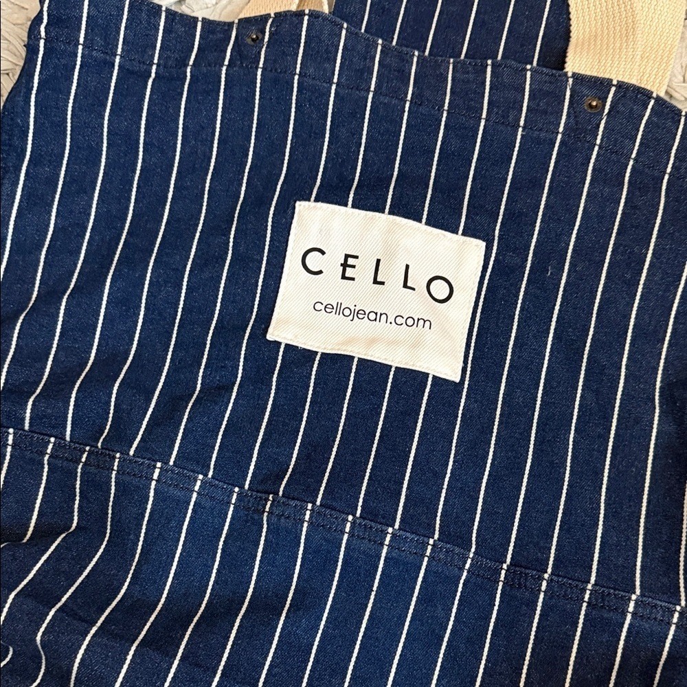 Cello Navy and White Striped Tote - Picture 2 of 5